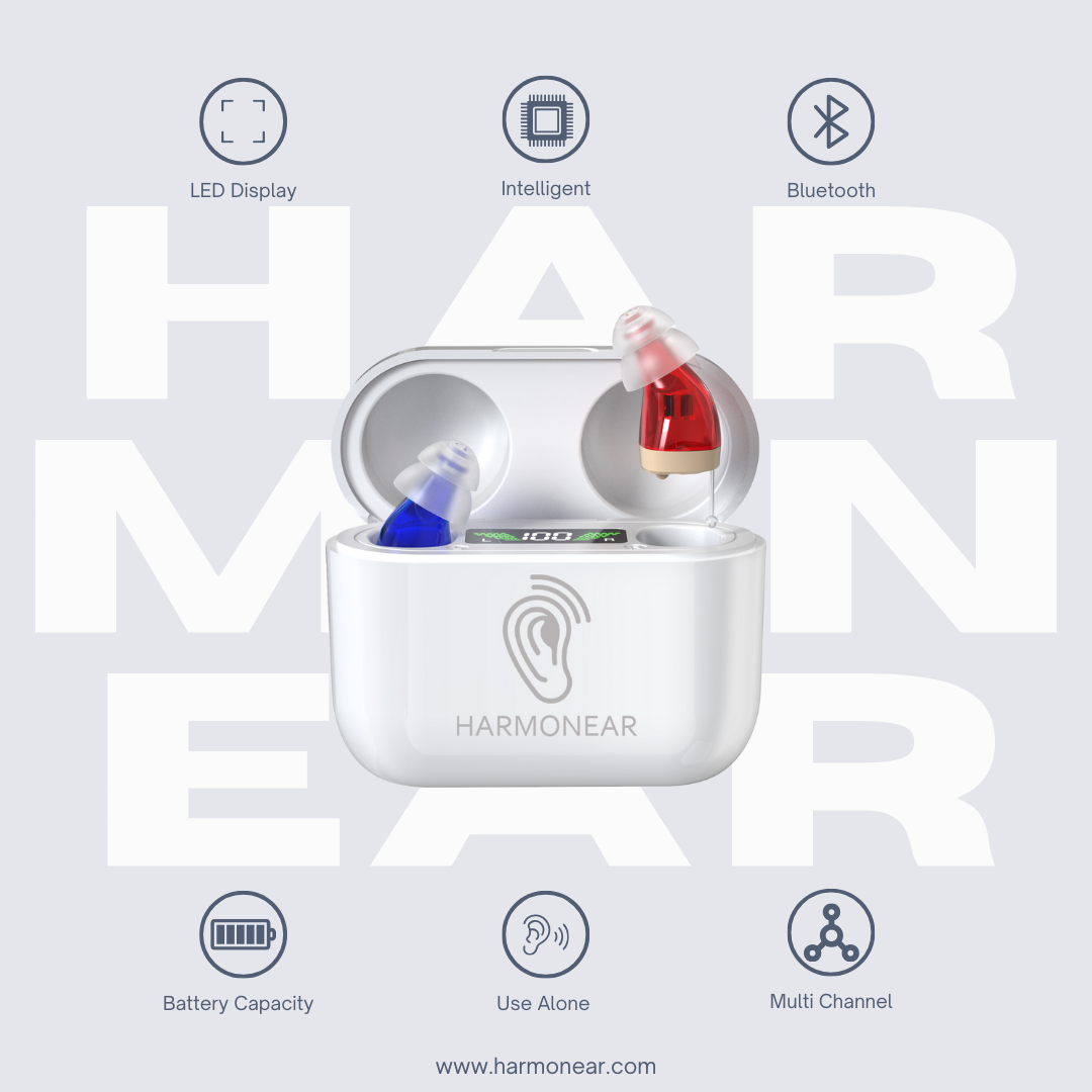 SoundEase™ CIC Invisible Rechargeable Hearing Aid