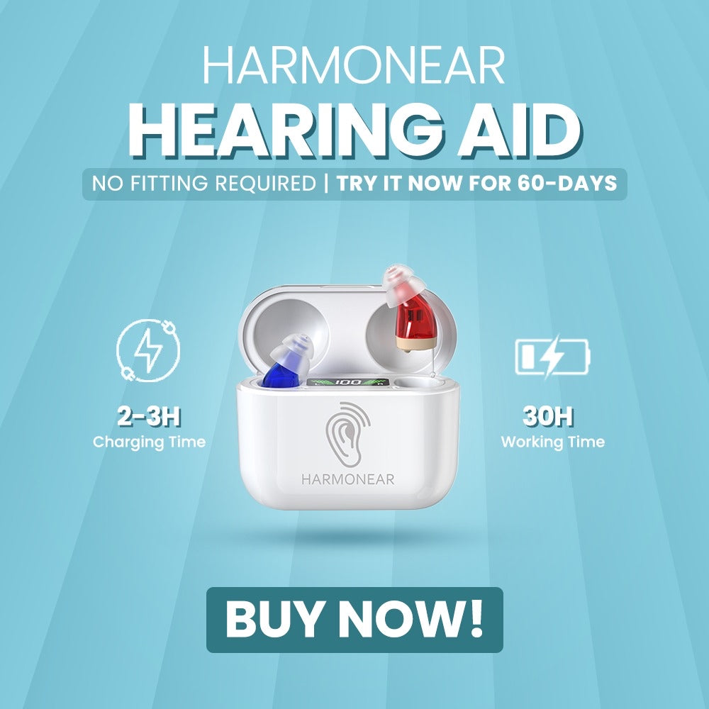 SoundEase™ CIC Invisible Rechargeable Hearing Aid